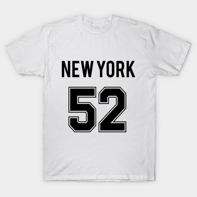 New York 52 T-Shirt by MartinAes